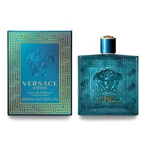 Versace Eros Eau de Parfum in Teal and Gold